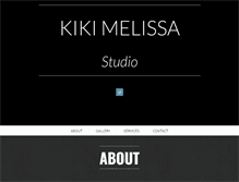 Tablet Screenshot of kikimelissastudio.com